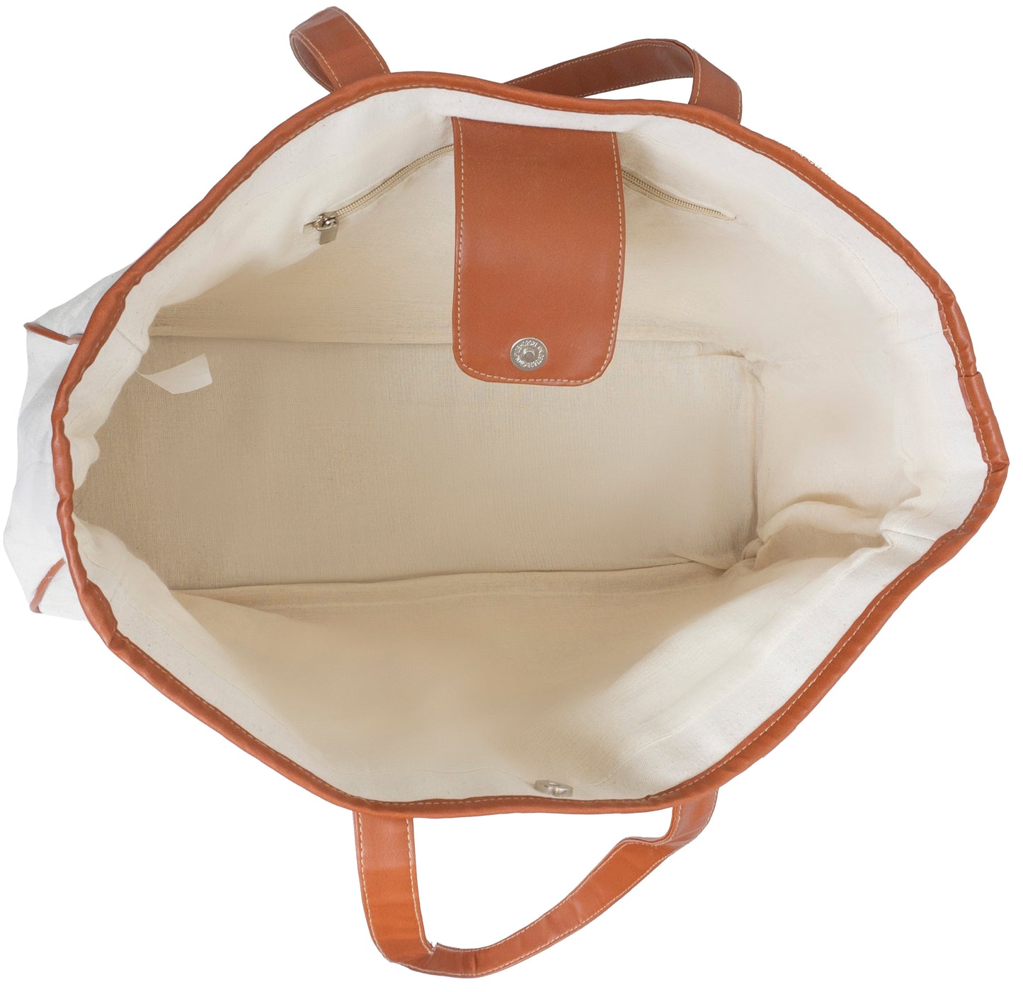 Magid Canvas Slogan Tote "HELLO SUMMER"