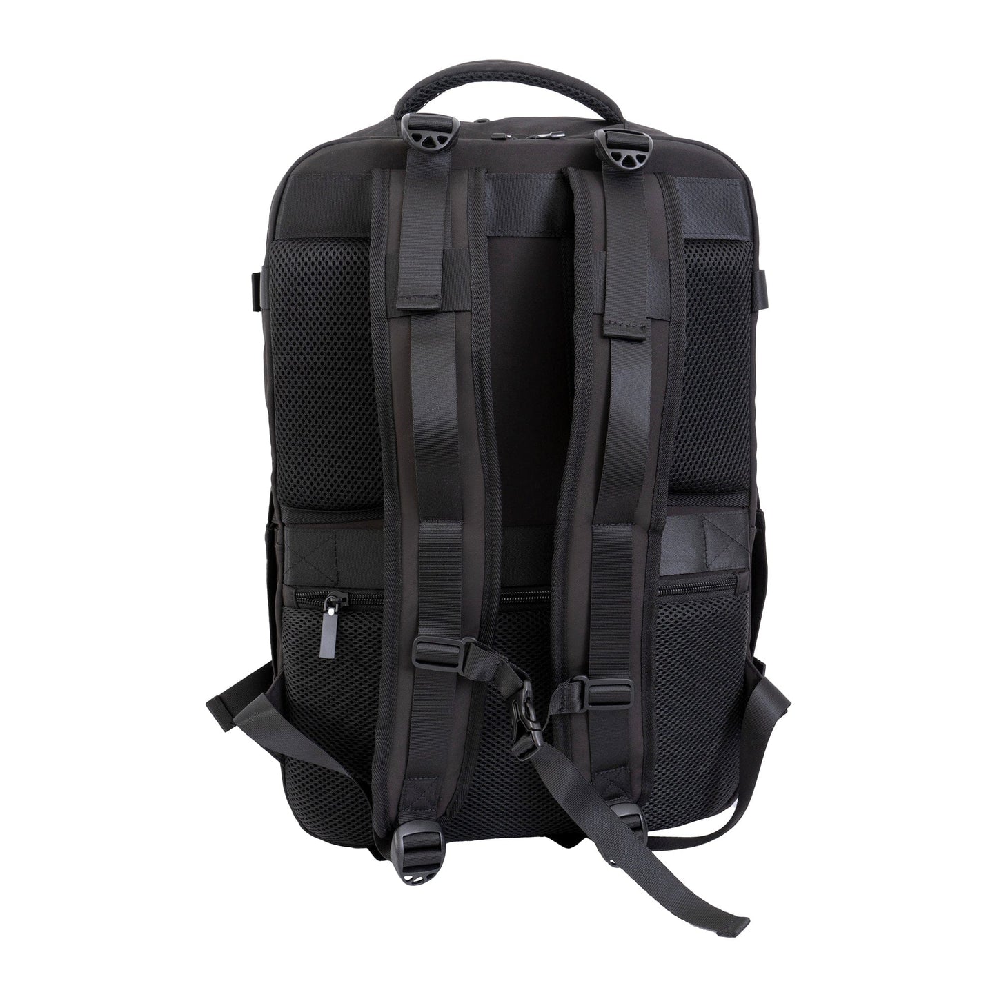 Jack Abrahams The Diego 19-In Nylon Travel Backpack with Shoe Compartment