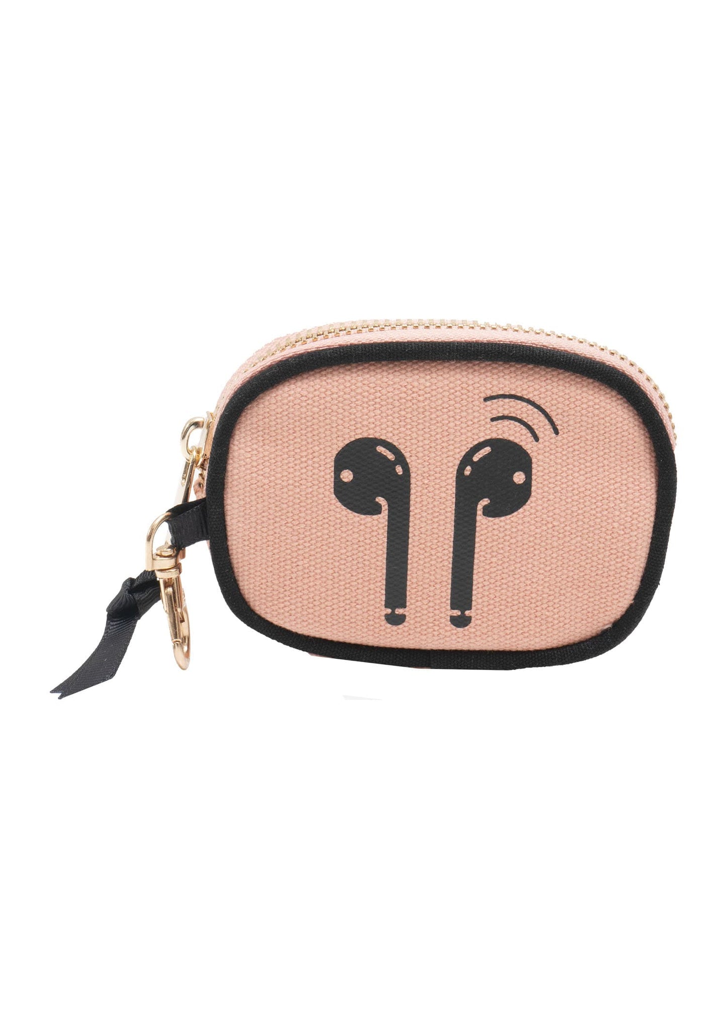 La L'Amour 16oz Cotton Canvas 3 Piece Toiletry Packing Set With Earbuds Case