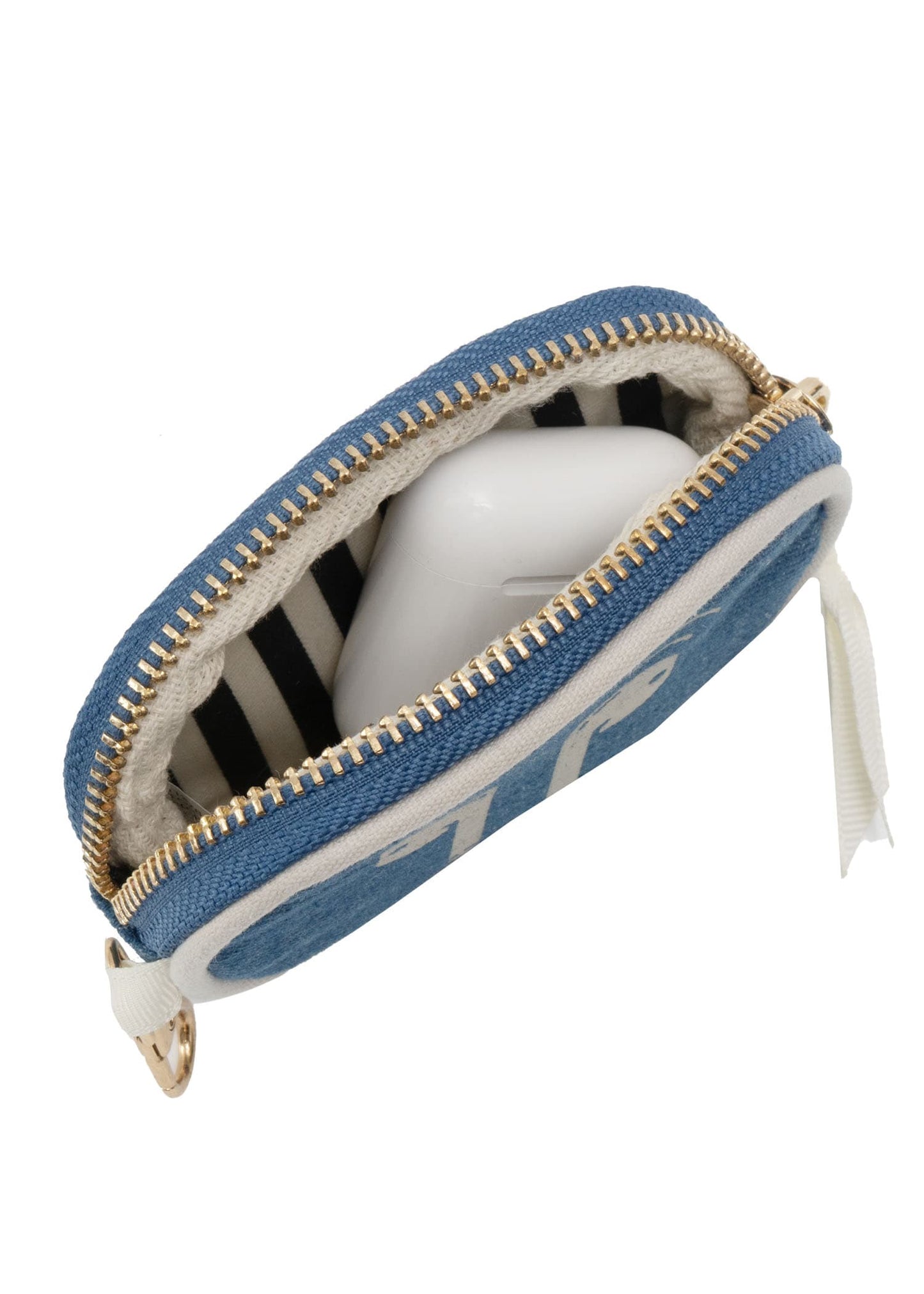 La L'Amour 16oz Cotton Canvas 3 Piece Toiletry Packing Set With Earbuds Case