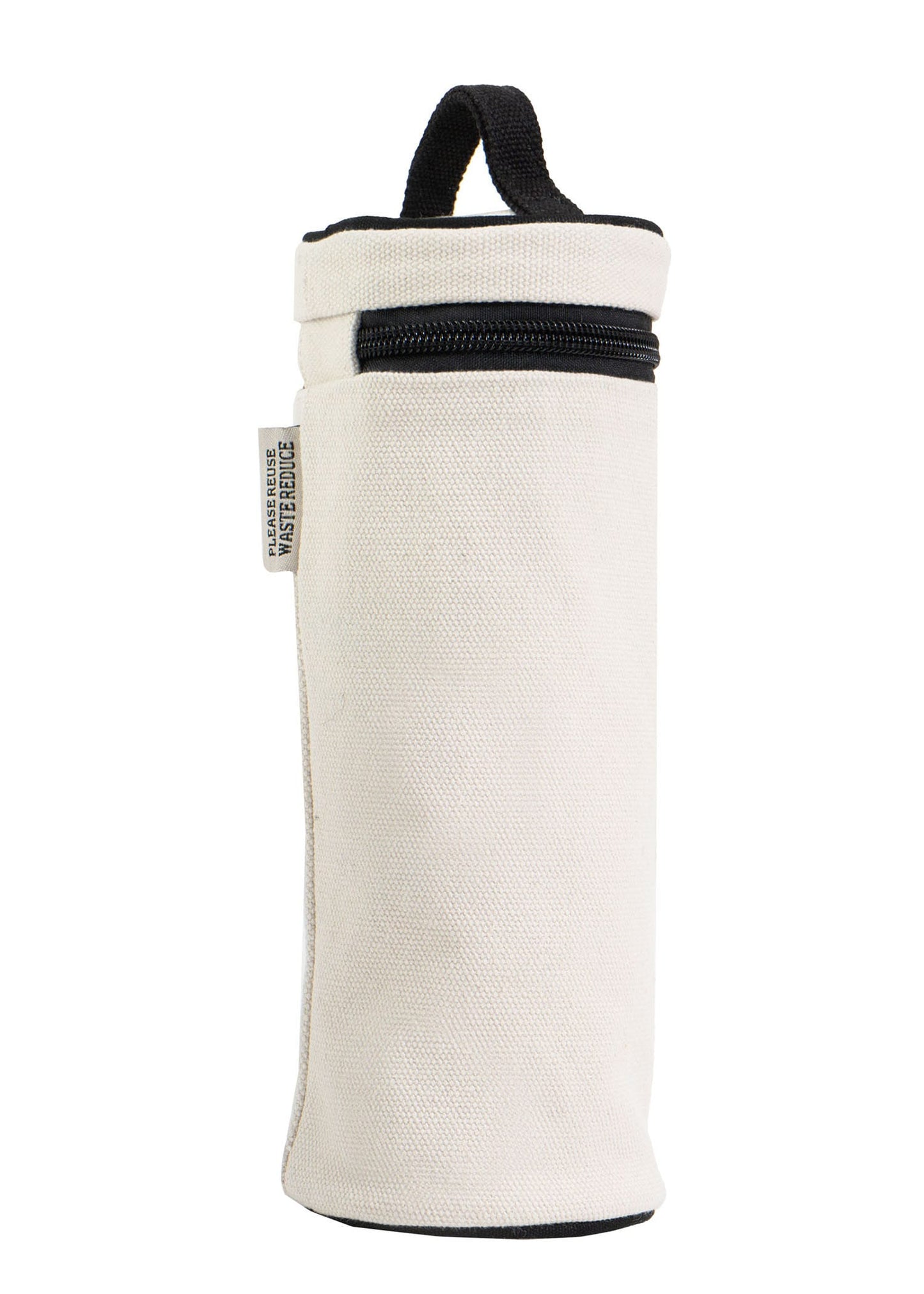 La L'Amour 16oz Cotton Canvas Top Handle Cylinder Toothbrush Case