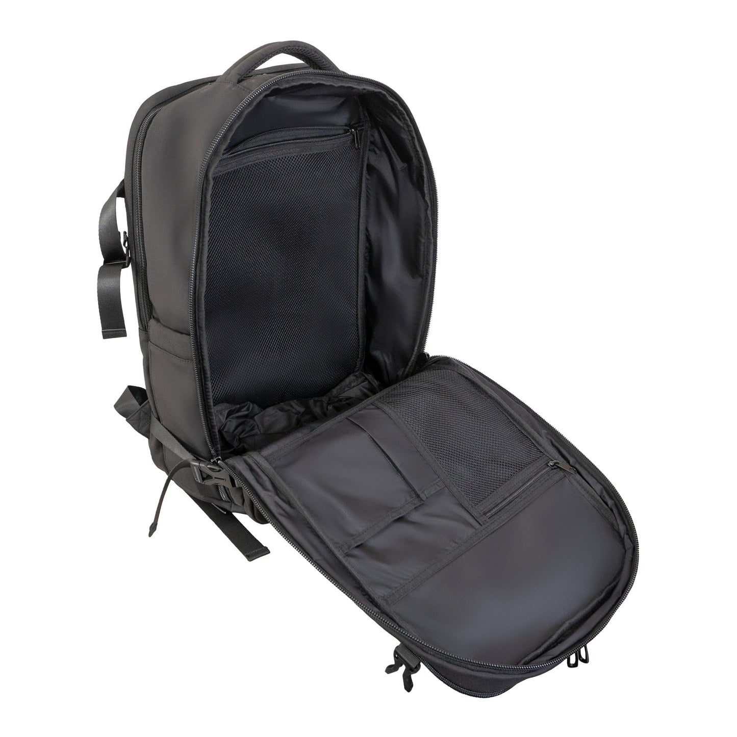 Jack Abrahams The Diego 19-In Nylon Travel Backpack with Shoe Compartment