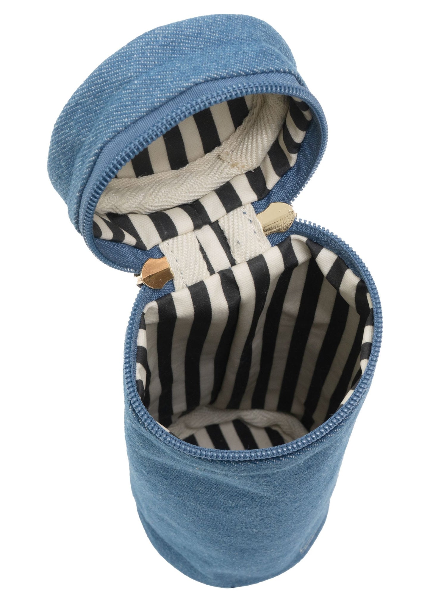 La L'Amour 16oz Cotton Canvas Top Handle Cylinder Toothbrush Case