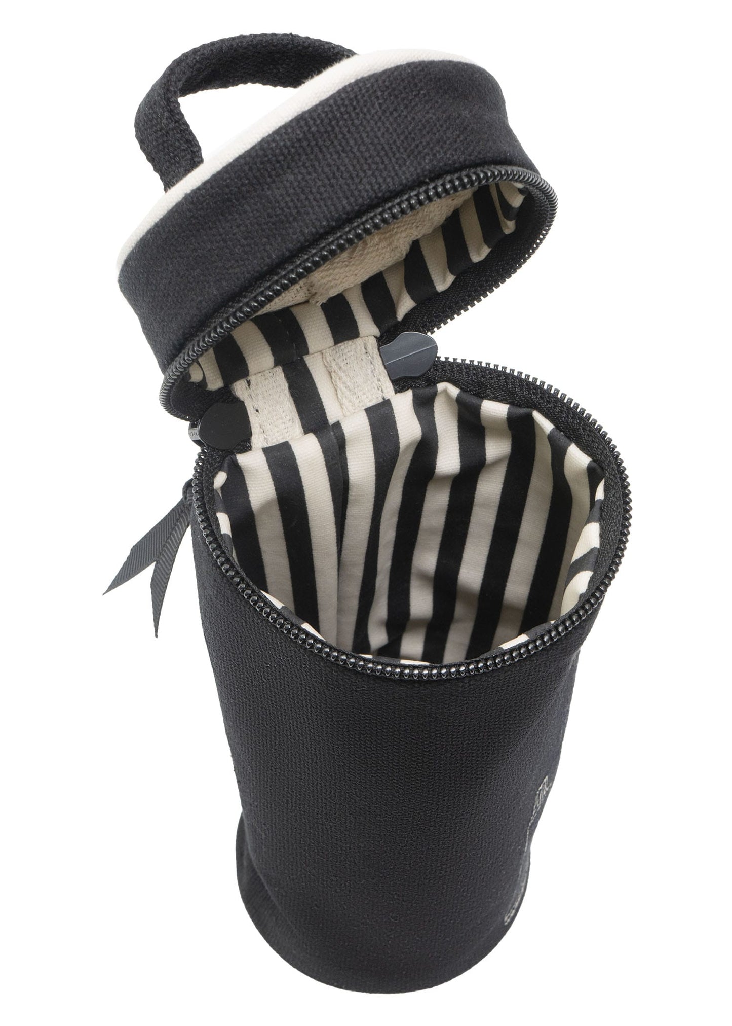 La L'Amour 16oz Cotton Canvas Top Handle Cylinder Toothbrush Case