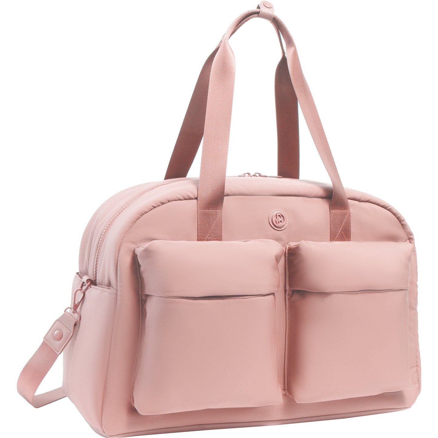 Joan & David 21 Inch High Density 2 Pocket Sport Nylon Duffel Bag