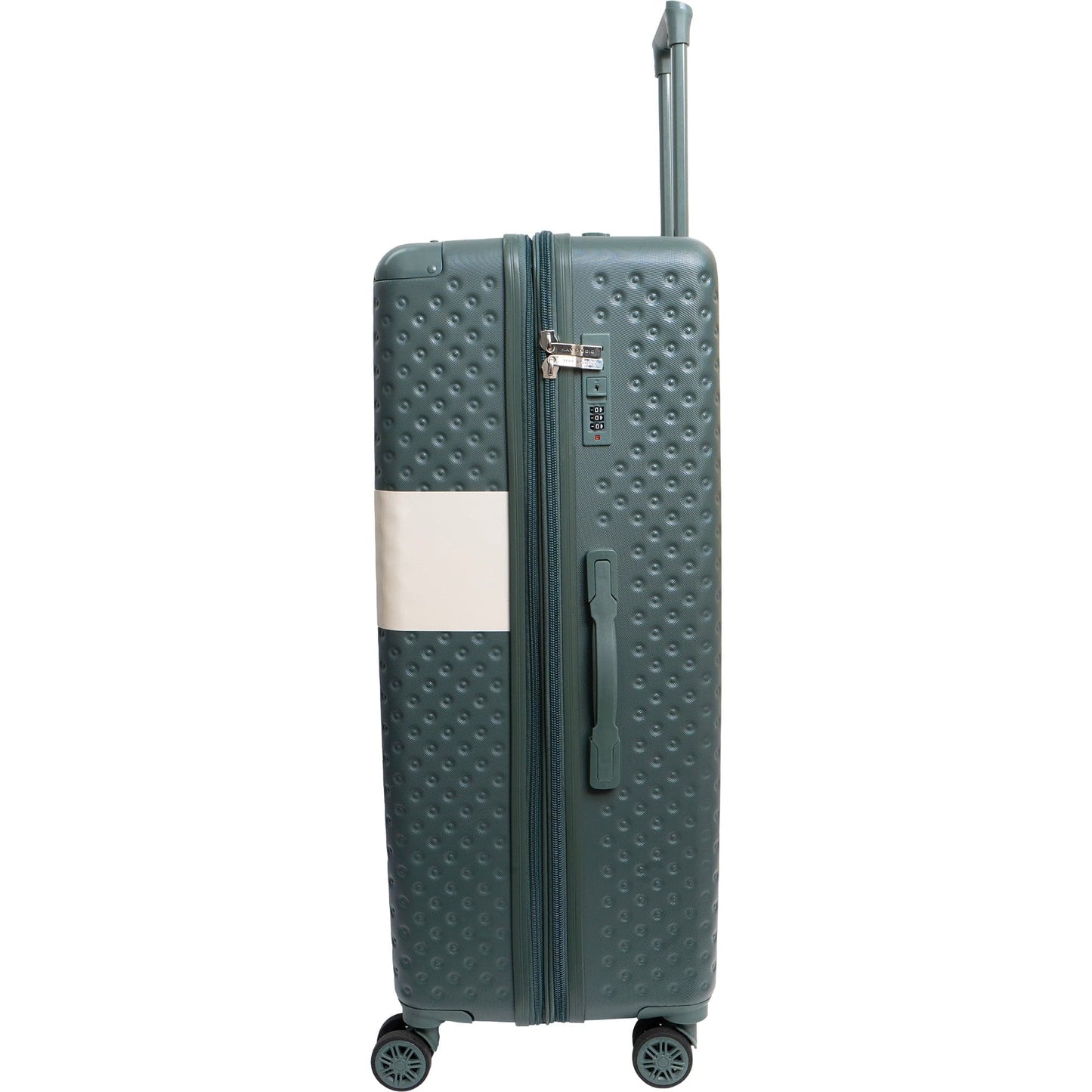 Max Studio Tonal Tufted ABS 2-Piece Hard-Sided Luggage Set