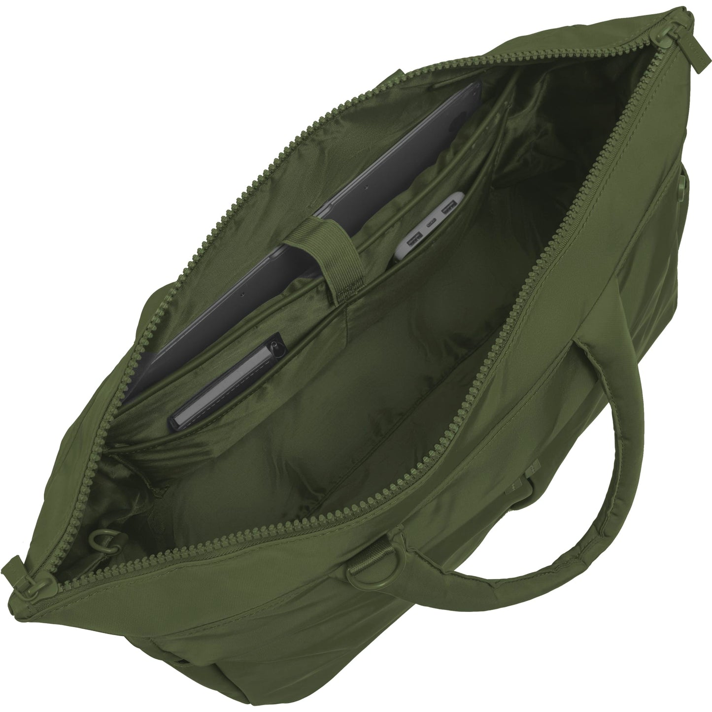 Max Studio The Sylvia 21 Inch Twill Nylon Double Handle Weekender Duffle
