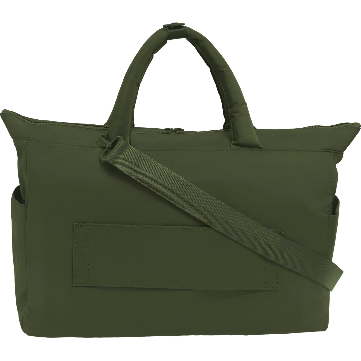 Max Studio The Sylvia 21 Inch Twill Nylon Double Handle Weekender Duffle