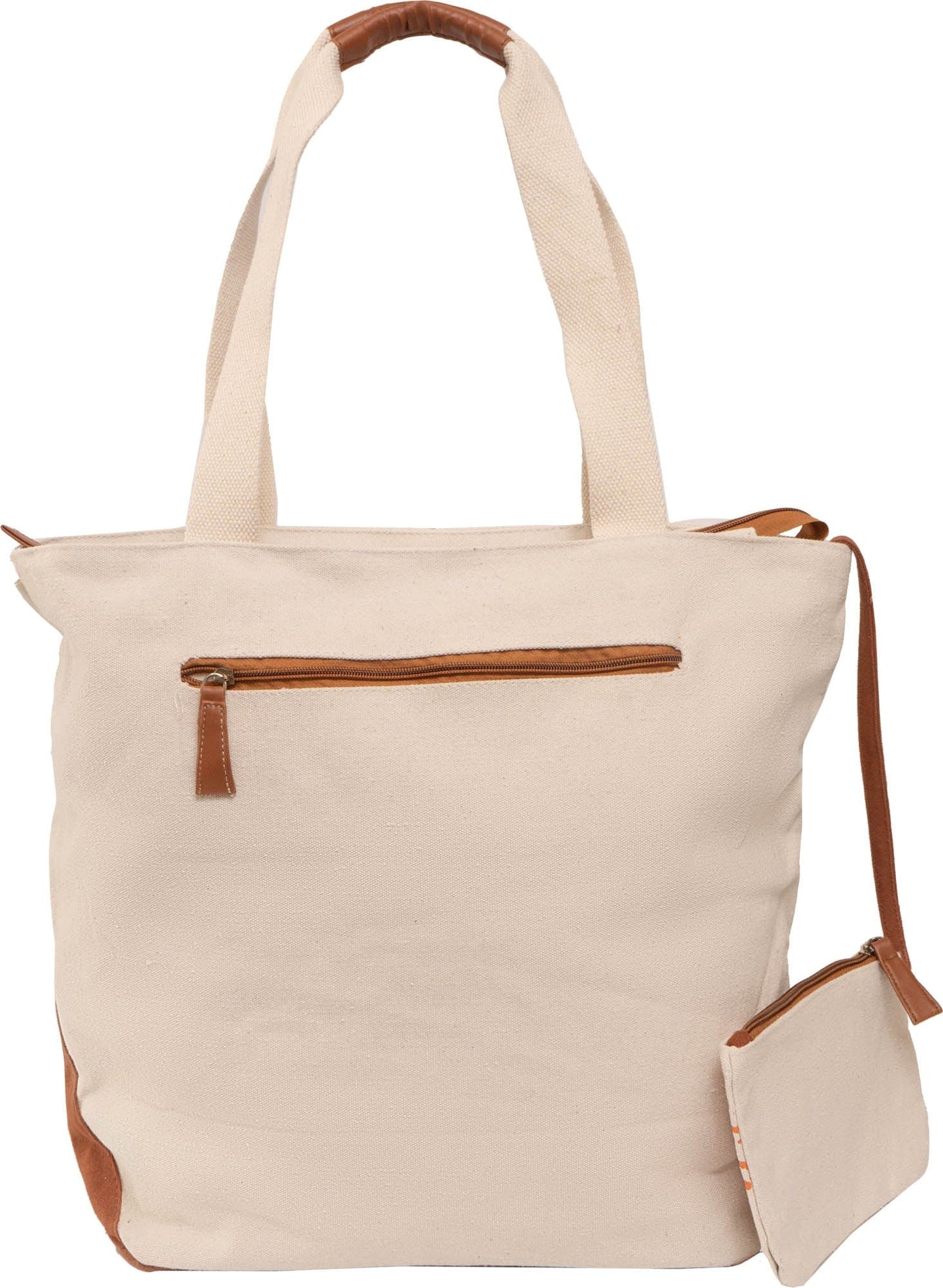 Magid Canvas "THE FUTURE IS FEMALE" Tote With Pouch