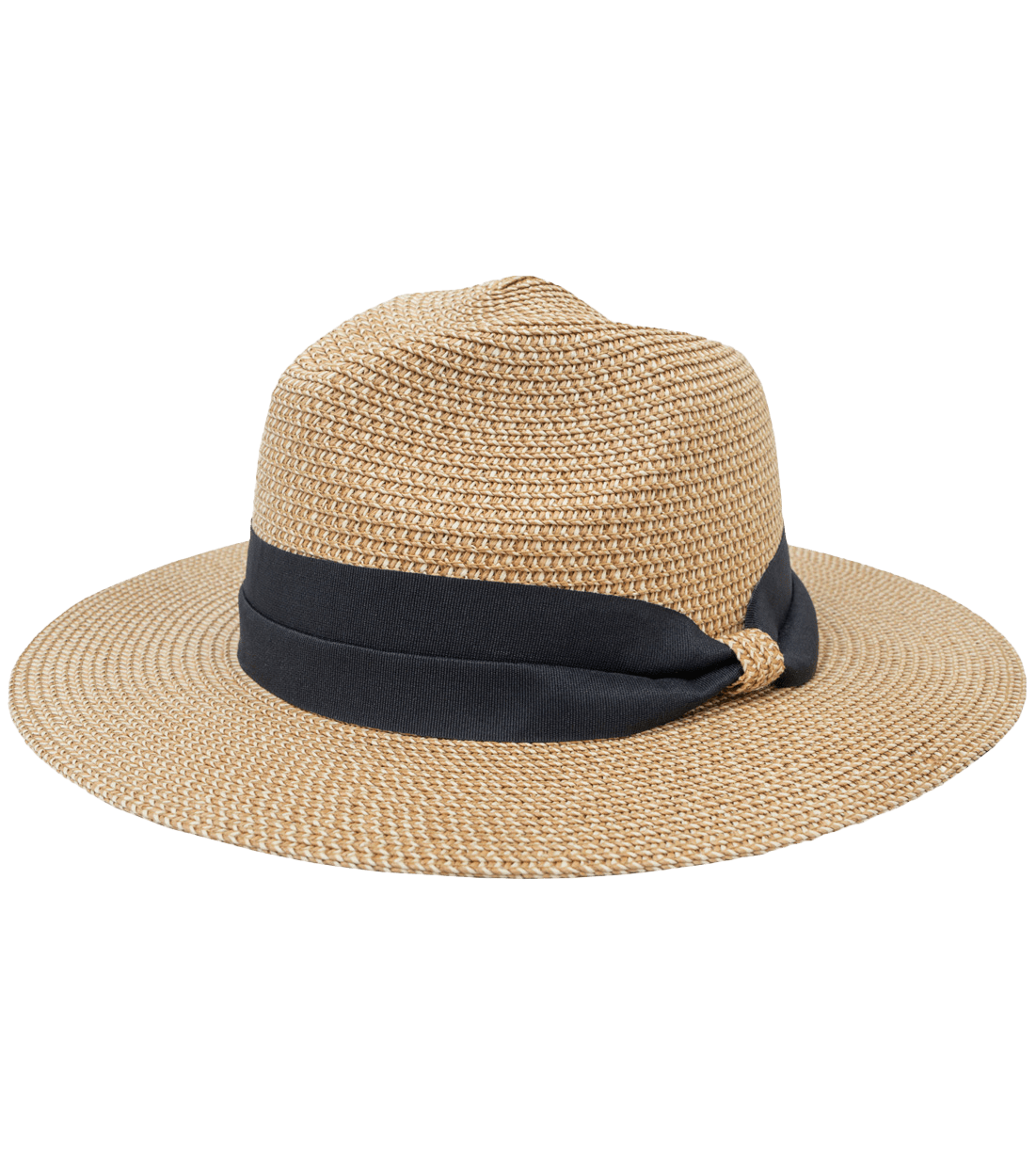 Magid Two Tone Ribbon Straw Panama Hat