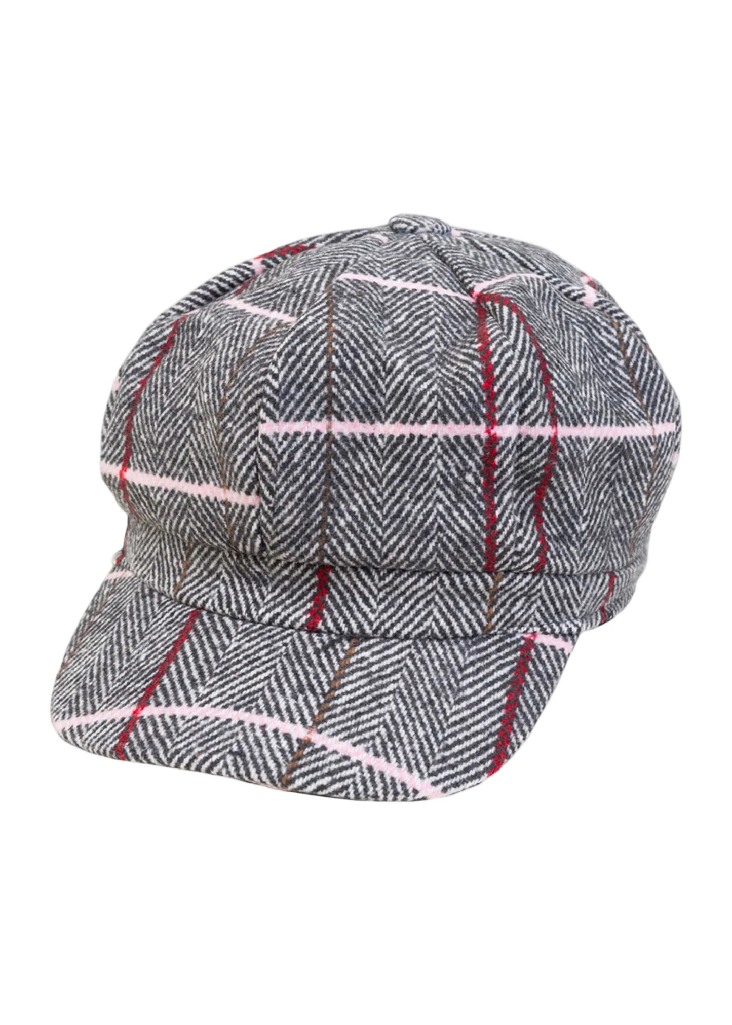 Magid Line Pattern Newsboy Cabby Cap