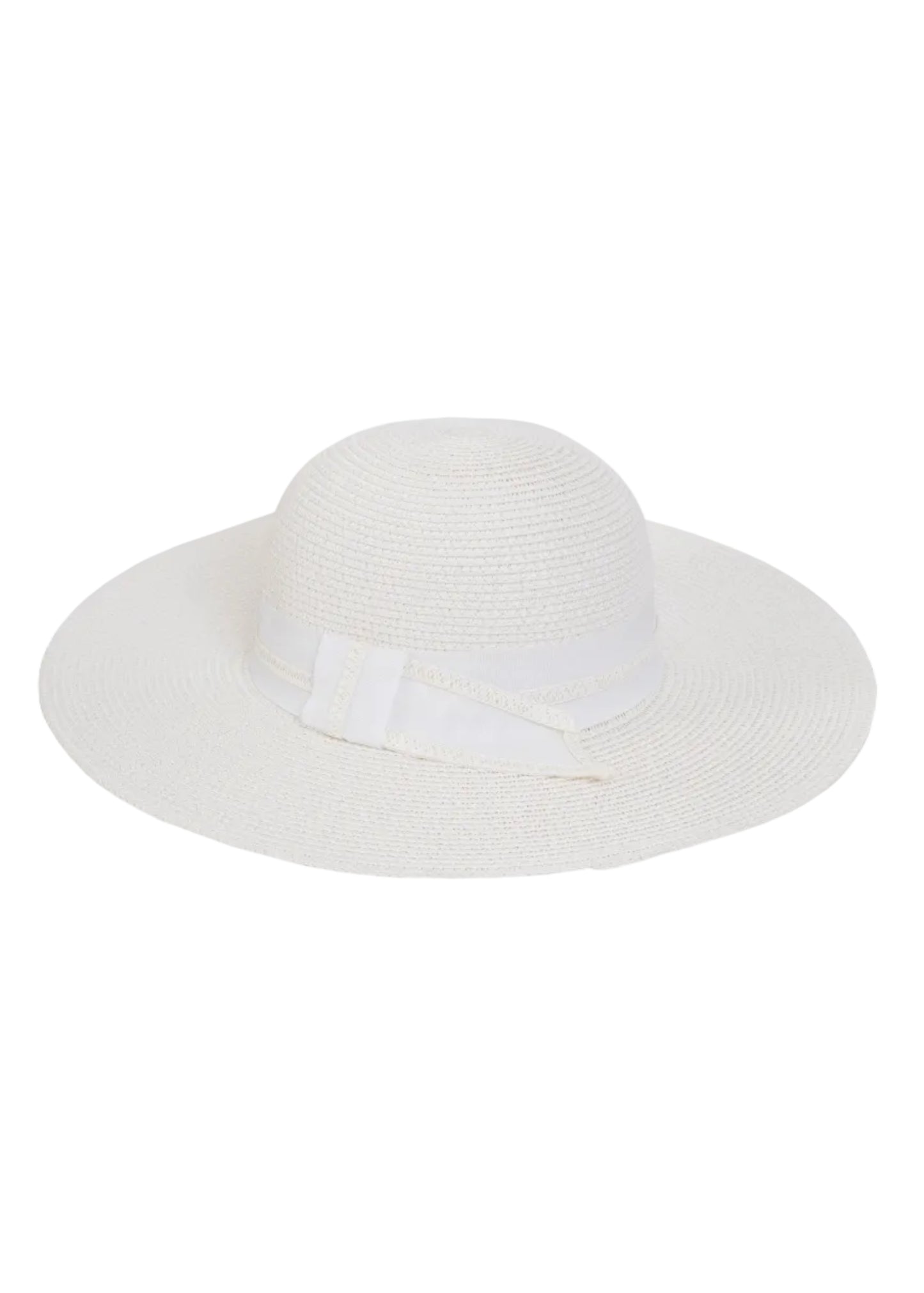 Magid Ribbon Straw Floppy Hat