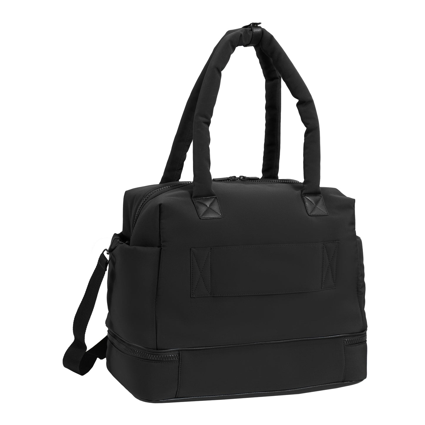 Joan & David The Lainey Sport Nylon Drop Bottom Duffel Bag