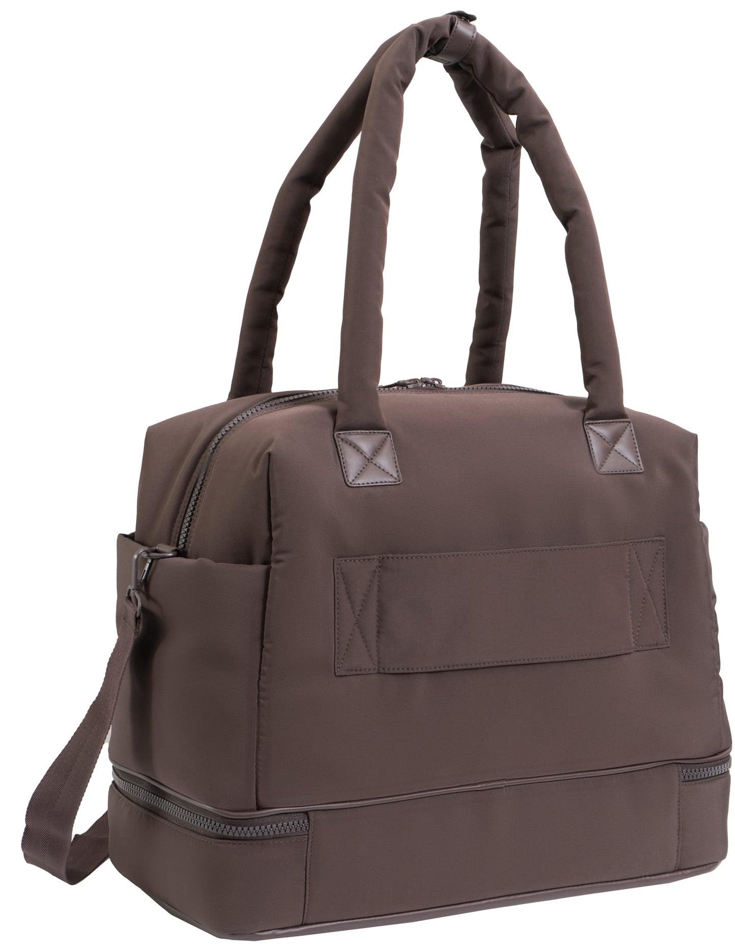 Joan & David The Lainey Sport Nylon Drop Bottom Duffel Bag