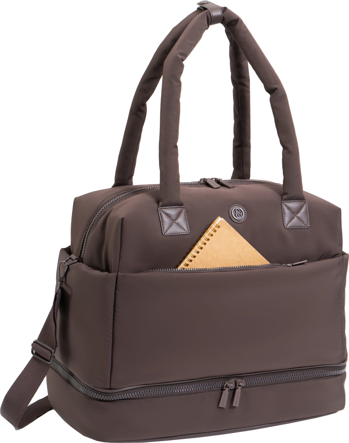 Joan & David The Lainey Sport Nylon Drop Bottom Duffel Bag