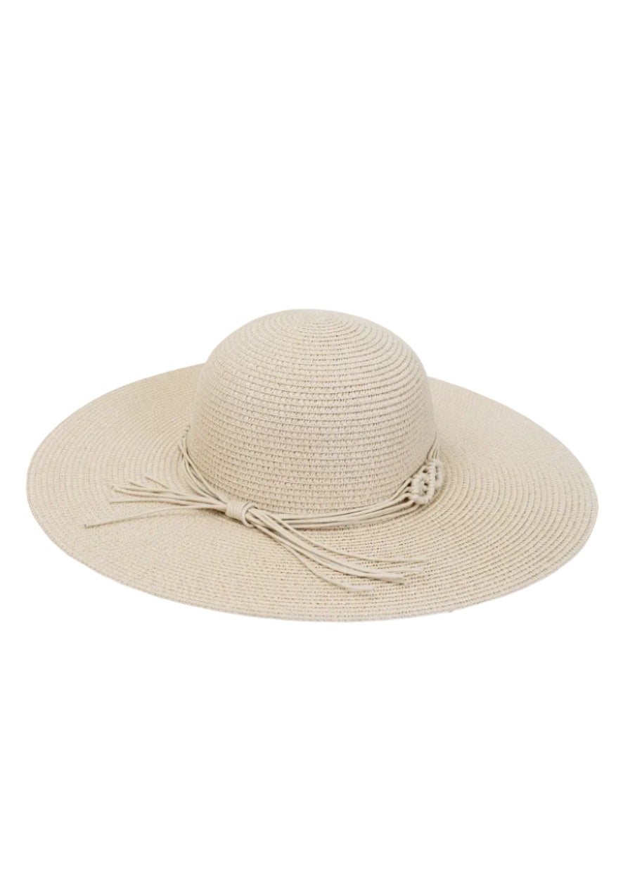 Max Studio Straw Floppy