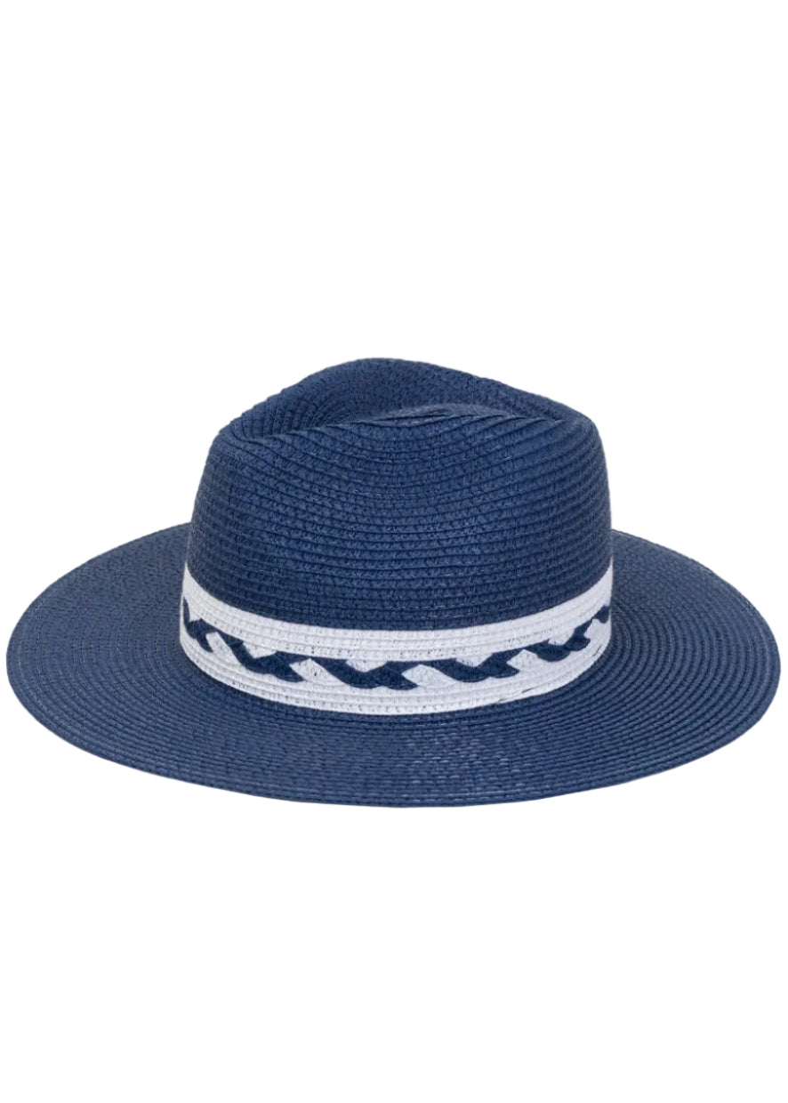 Max Studio Braided Straw Panama