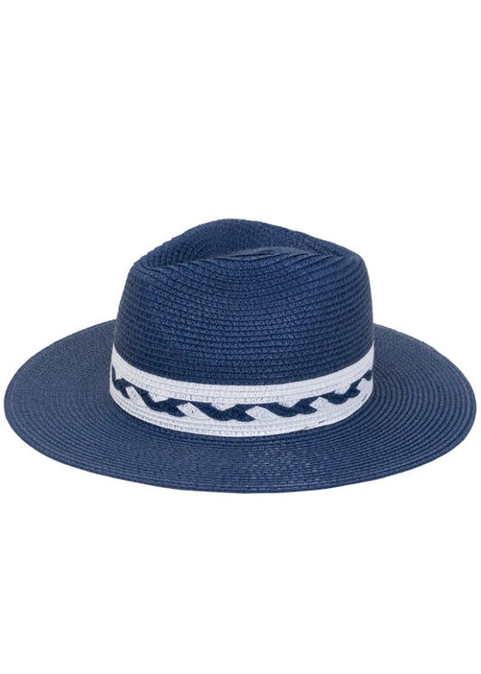 Max Studio Braided Straw Panama