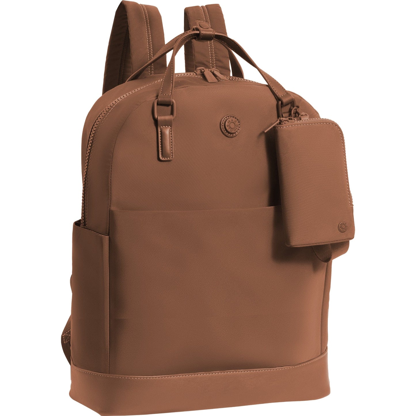 Max Studio The Della 18" Twill Nylon Workbook Travel Backpack