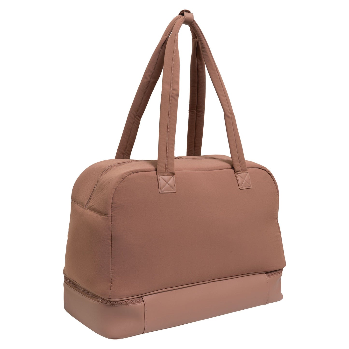 Max Studio The Aurelia Puffer Nylon Drop Bottom Weekender Duffle