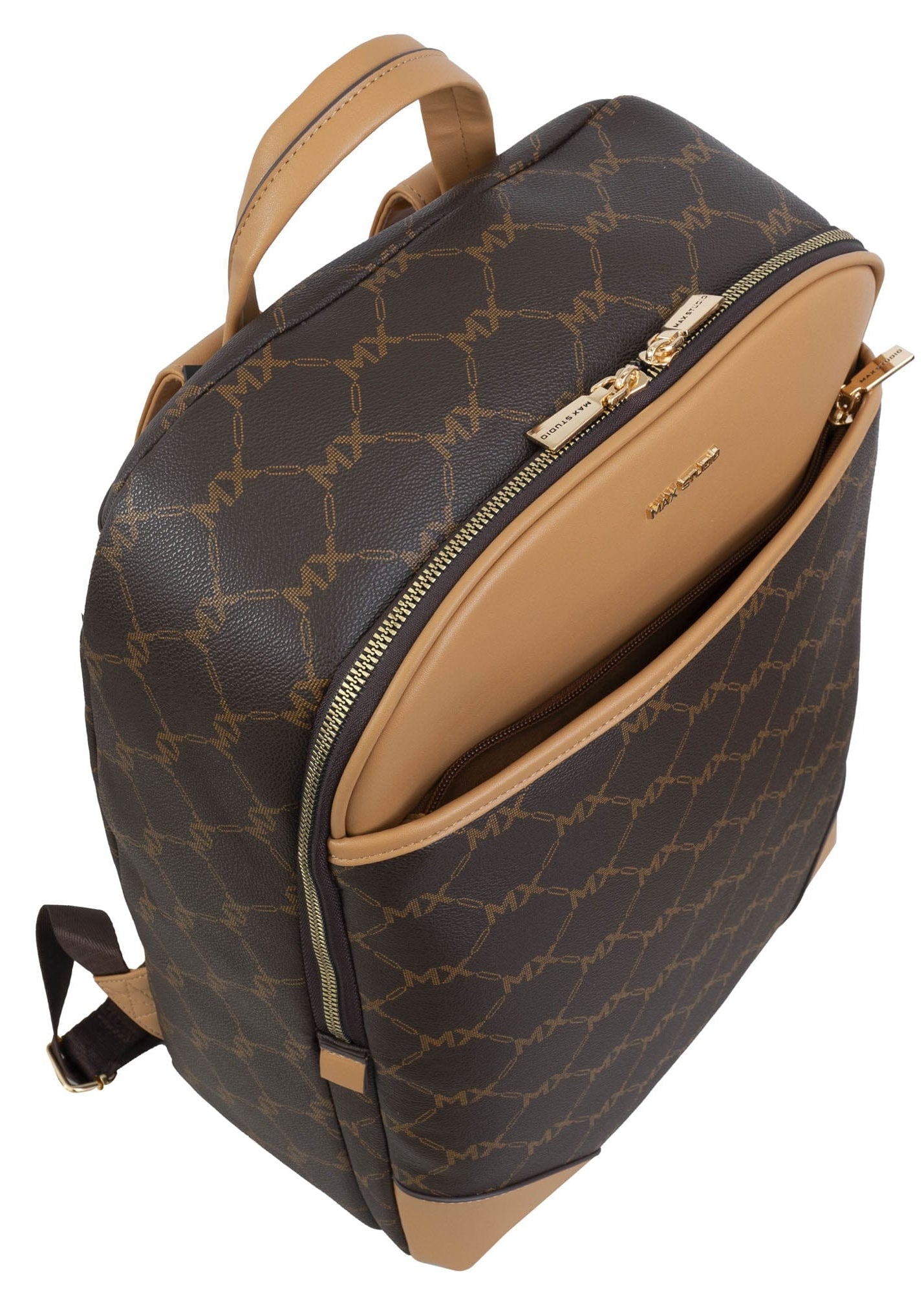 Max Studio 17" Signature Pebble Grain Backpack