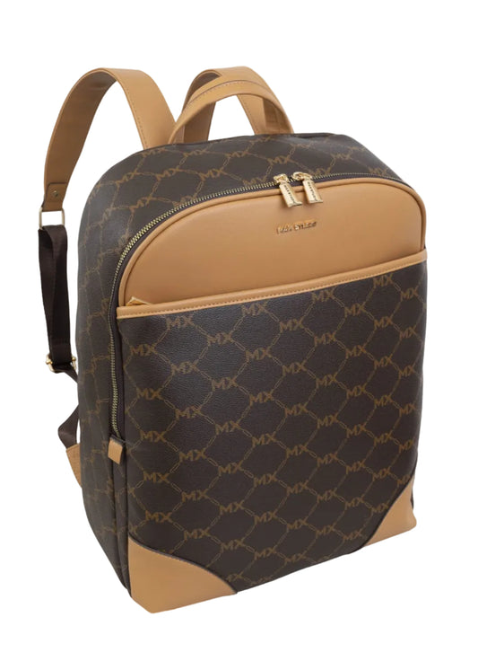 Max Studio 17" Signature Pebble Grain Backpack