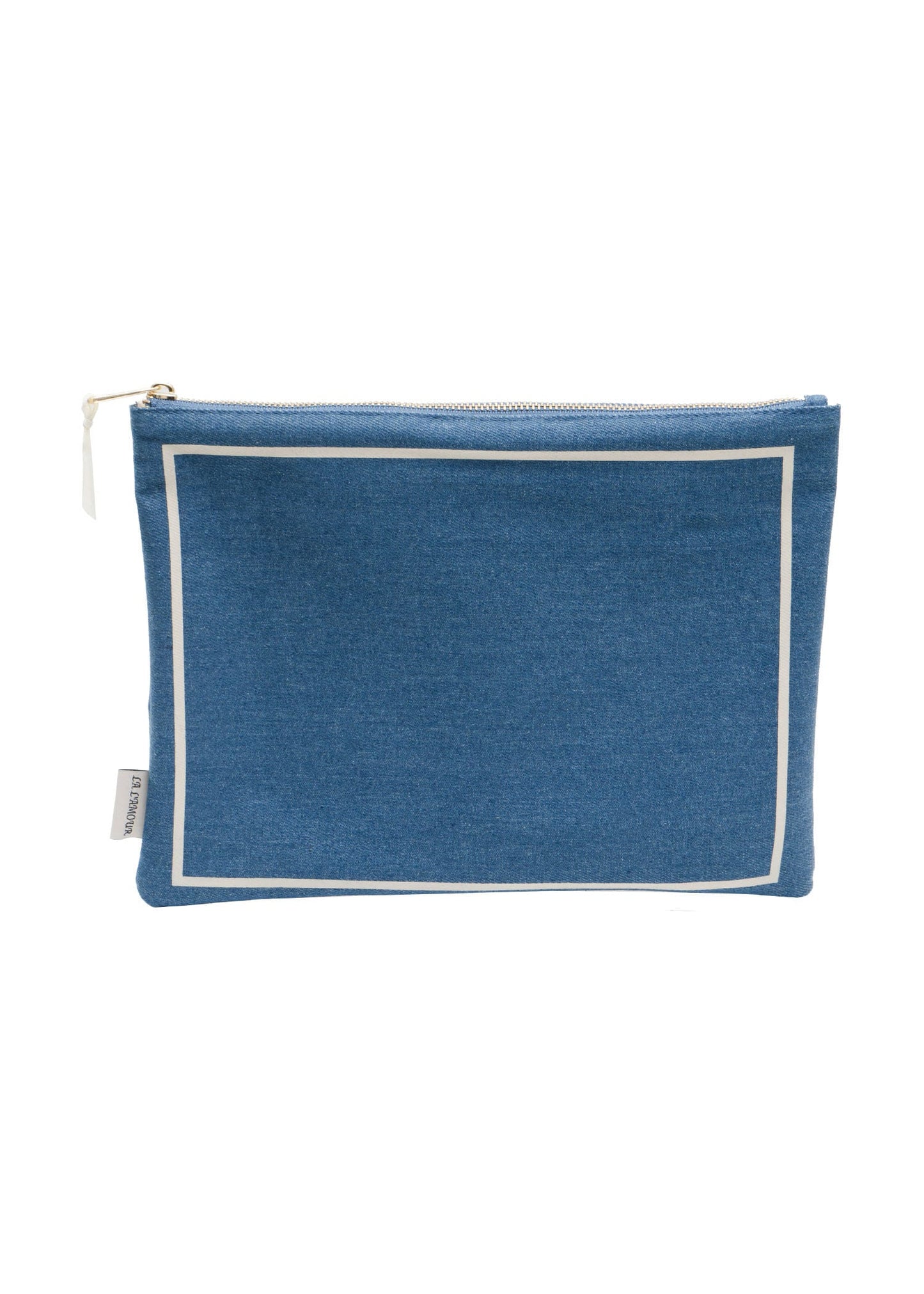 La L'Amour 16oz Cotton Canvas 3 Piece Toiletry Packing Set With Sunglasses Case