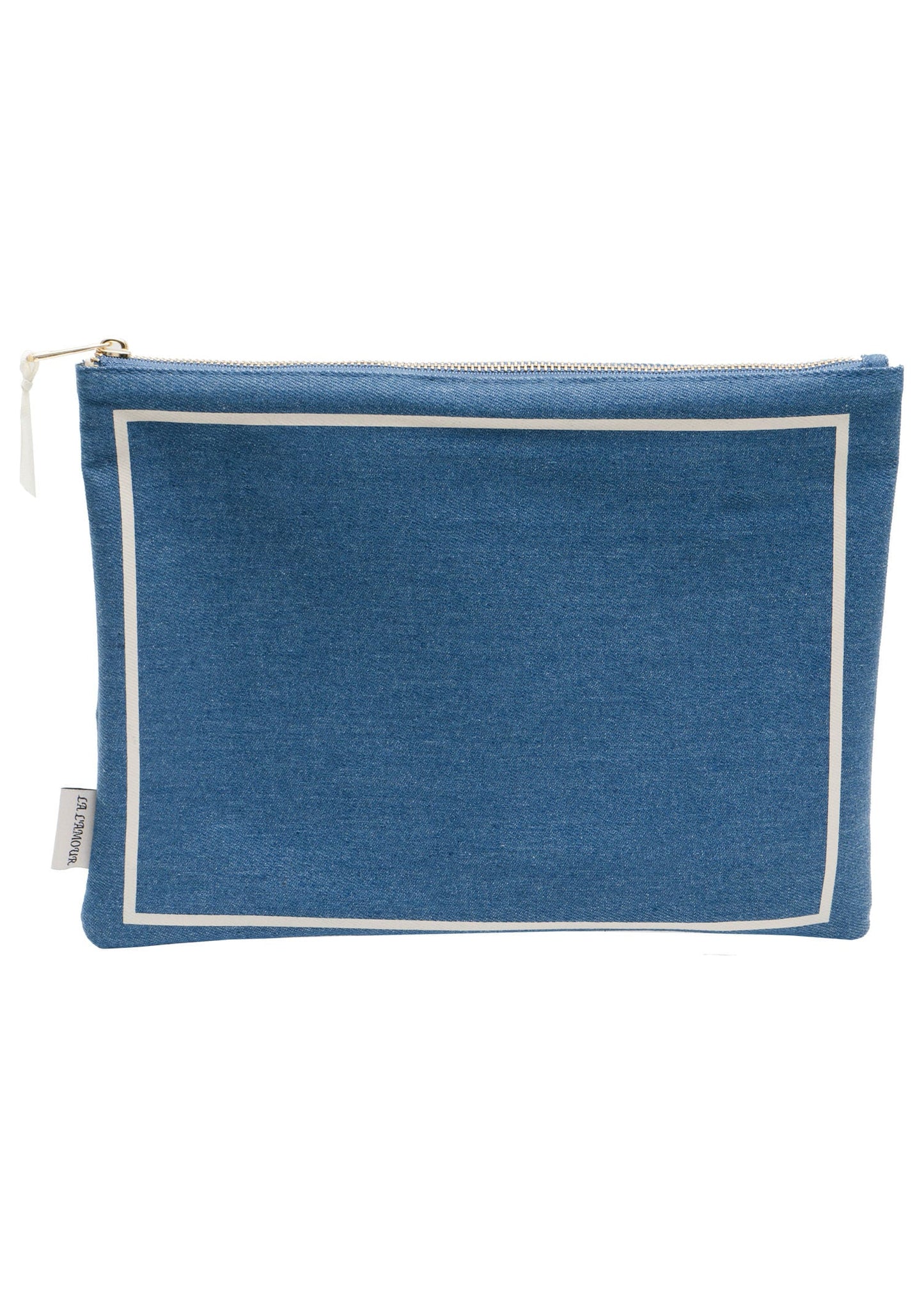 La L'Amour 16oz Cotton Canvas 3 Piece Toiletry Packing Set With Sunglasses Case