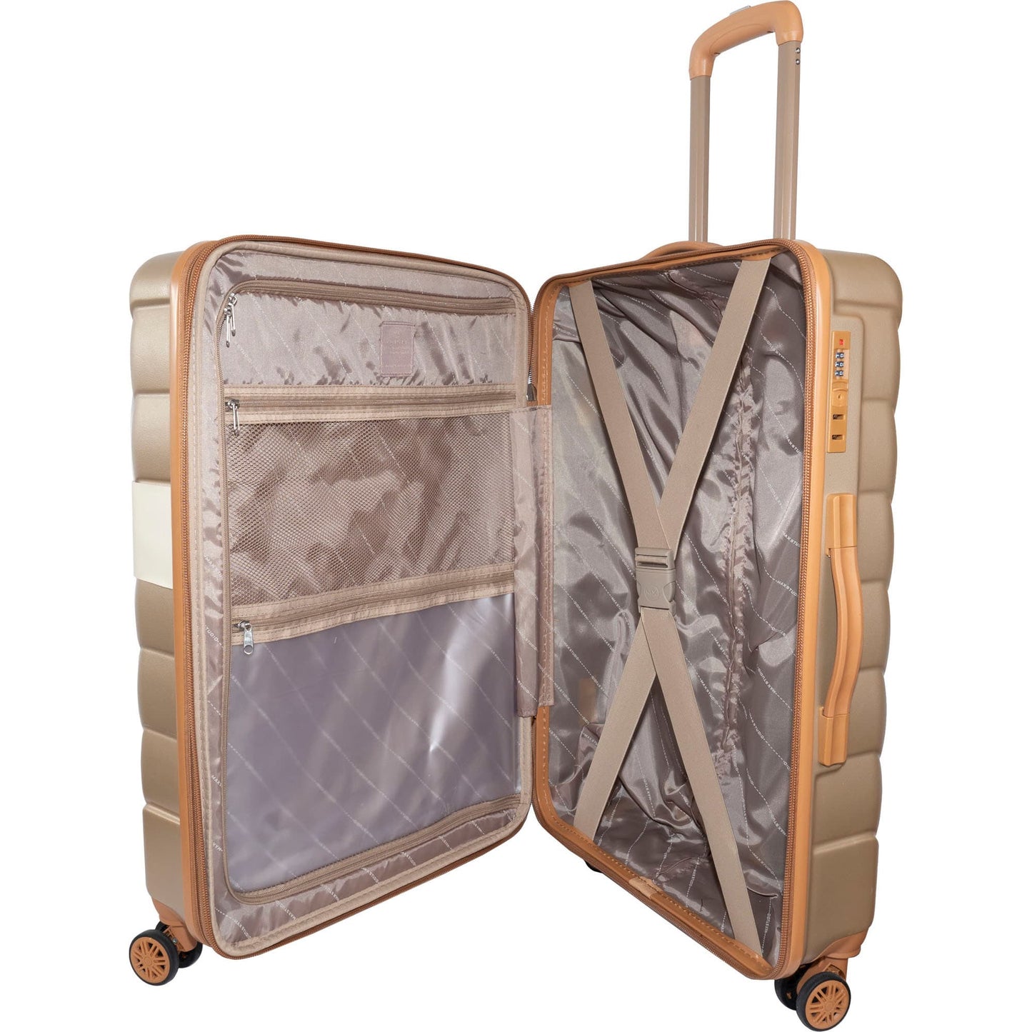 Max Studio PC 3-Piece Luggage Set Valletta Collection