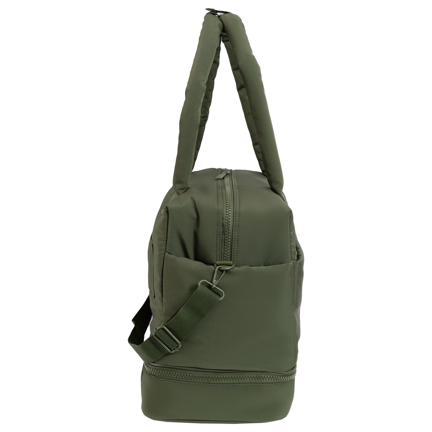 Joan & David The Lainey Sport Nylon Drop Bottom Duffel Bag