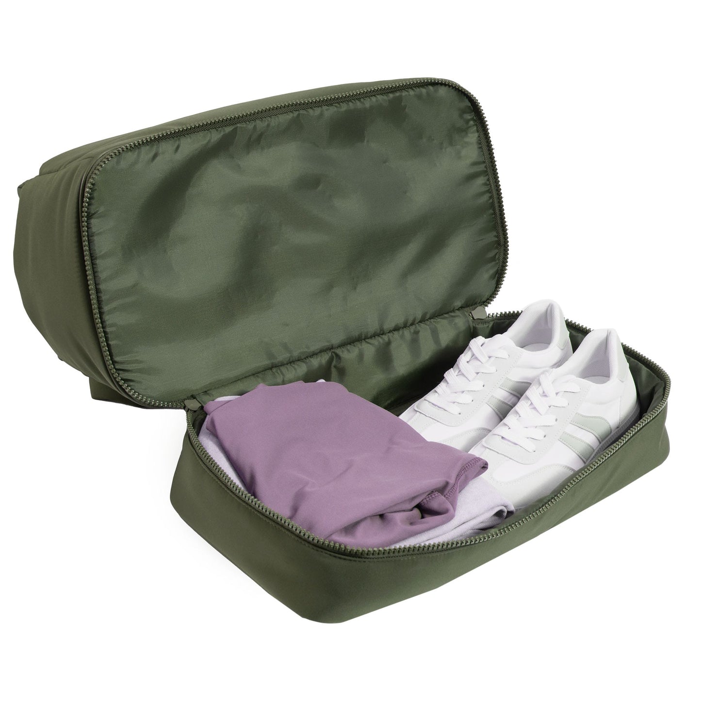 Joan & David The Lainey Sport Nylon Drop Bottom Duffel Bag
