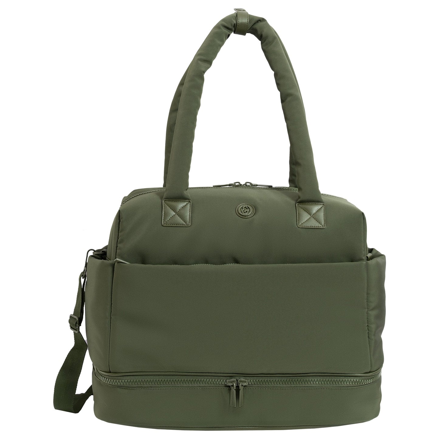 Joan & David The Lainey Sport Nylon Drop Bottom Duffel Bag