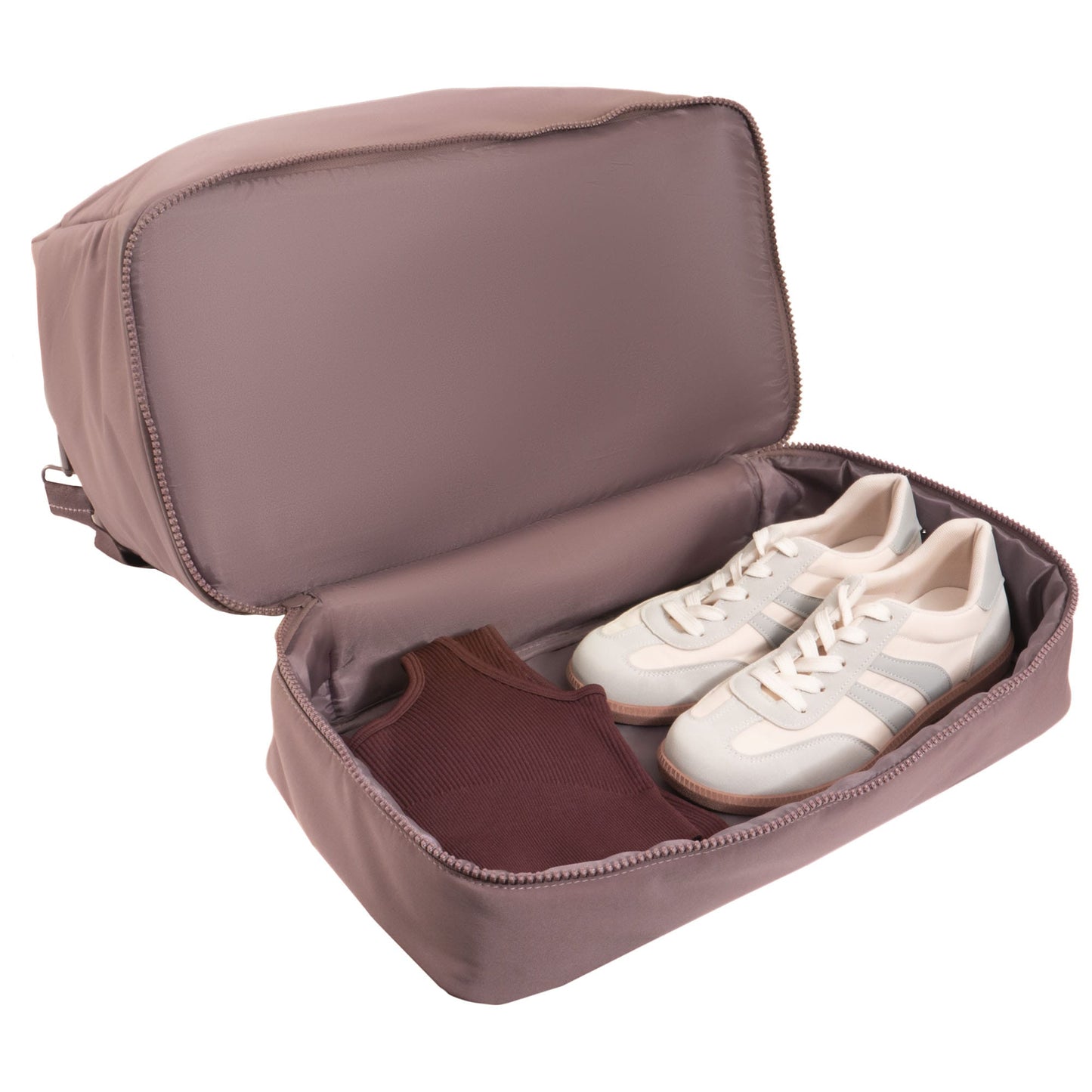 Joan & David The Lainey Sport Nylon Drop Bottom Duffel Bag
