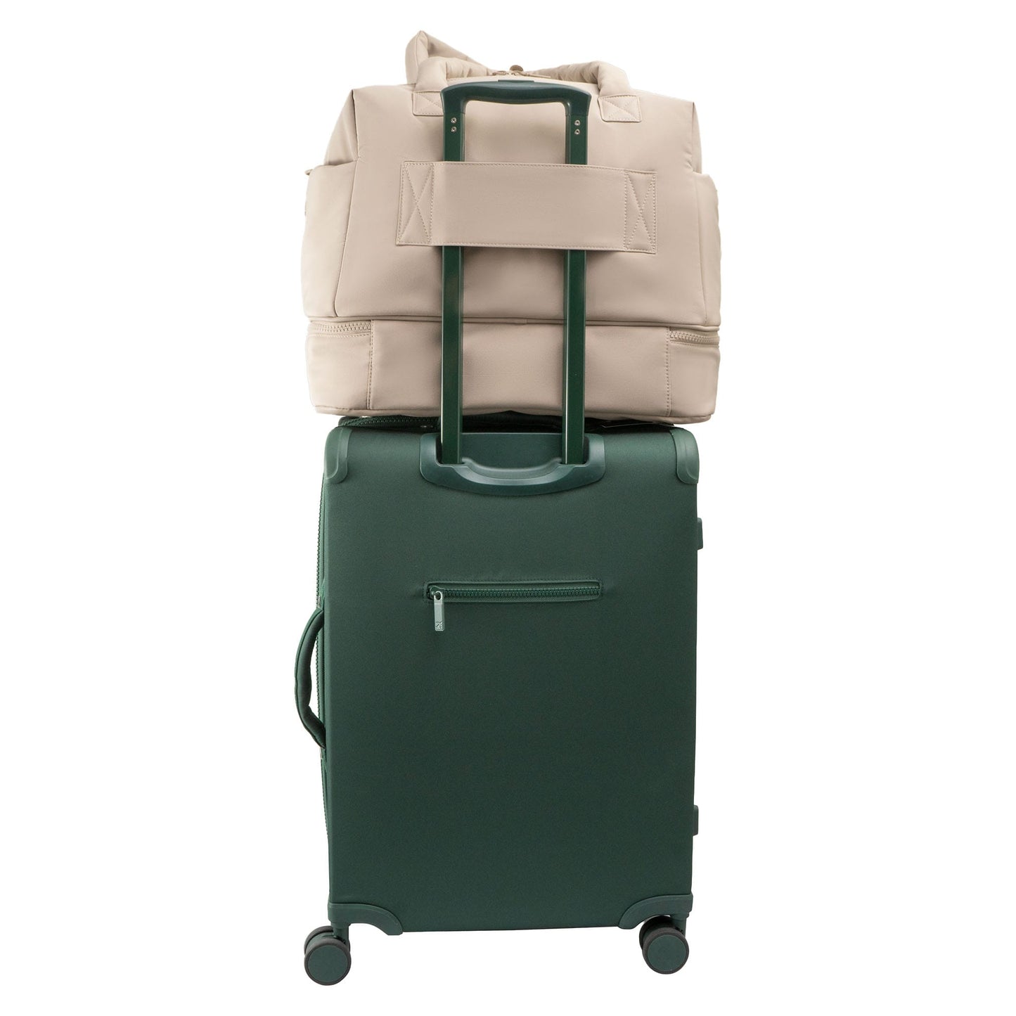 Joan & David The Lainey Sport Nylon Drop Bottom Duffel Bag