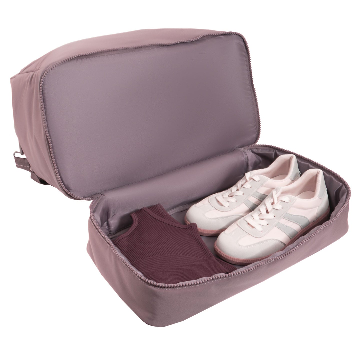 Joan & David The Lainey Sport Nylon Drop Bottom Duffel Bag