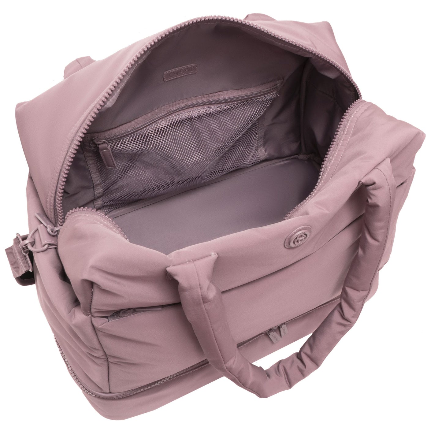 Joan & David The Lainey Sport Nylon Drop Bottom Duffel Bag