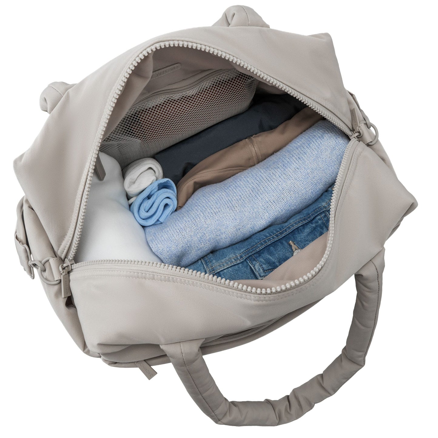 Joan & David The Lainey Sport Nylon Drop Bottom Duffel Bag