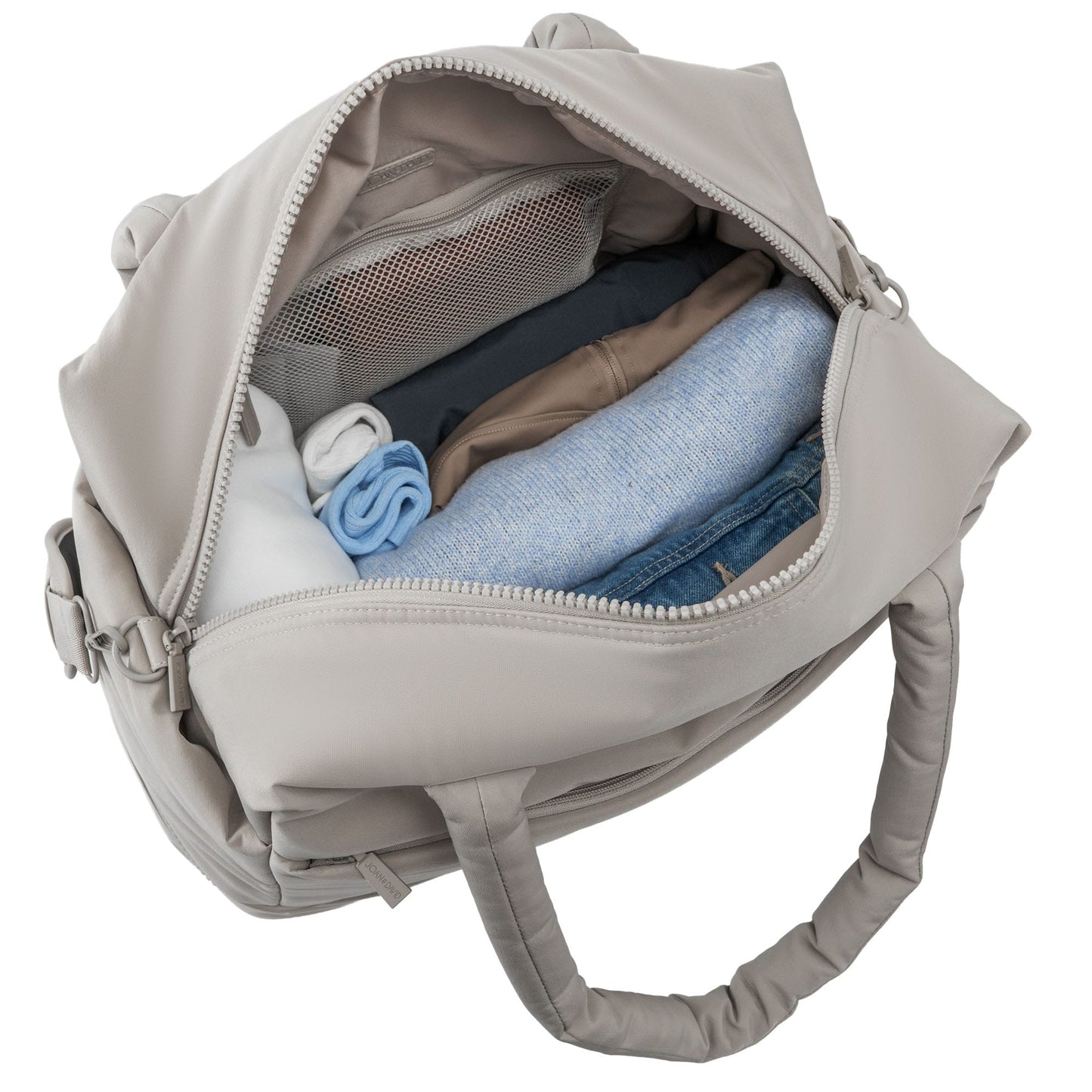 Joan & David The Lainey Sport Nylon Drop Bottom Duffel Bag