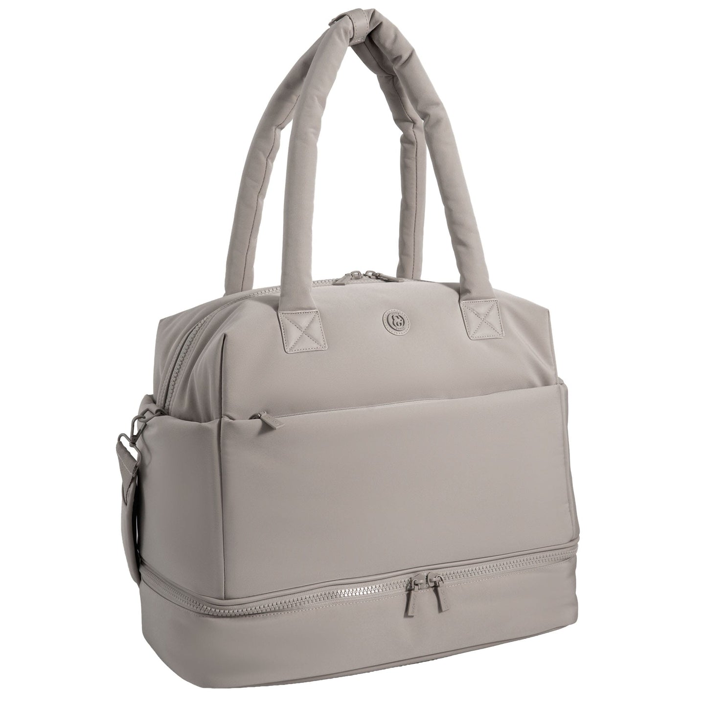 Joan & David The Lainey Sport Nylon Drop Bottom Duffel Bag