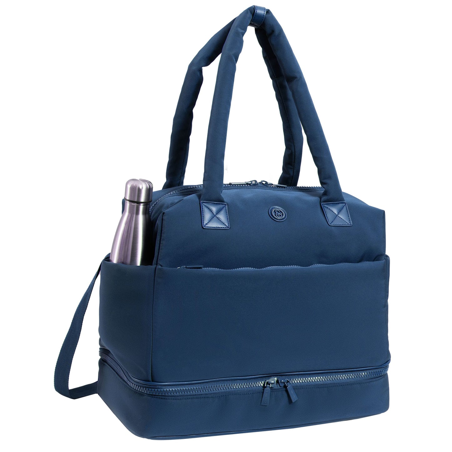 Joan & David The Lainey Sport Nylon Drop Bottom Duffel Bag