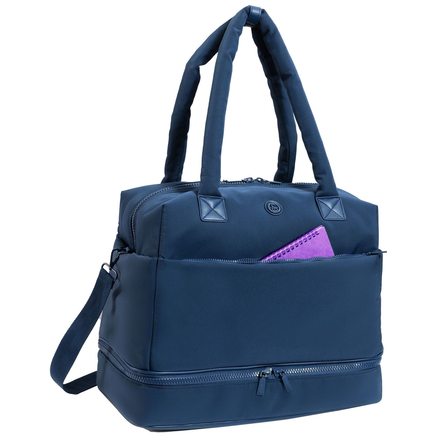 Joan & David The Lainey Sport Nylon Drop Bottom Duffel Bag