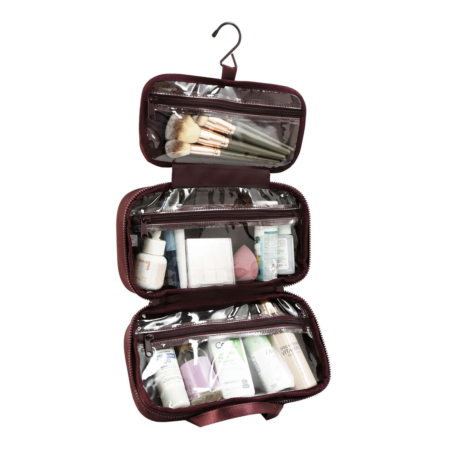 Joan & David The Sport Nylon Double Handle Hanging Toiletry Case